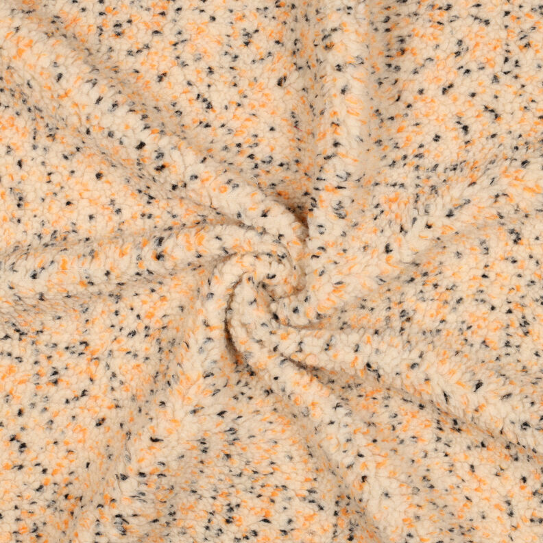 Teddyplüsch Tweed Melange | Poppy Fabrics – beige, image number 4