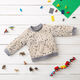 Waffeljersey Waldtiere – natur/schwarz,  thumbnail number 5