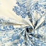 Toile de Jouy – stahlblau,  thumbnail number 2