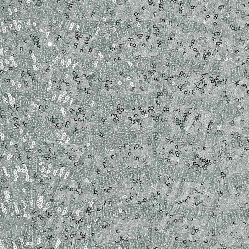 Mikropaillettenstoff Uni – silber,  image number 1