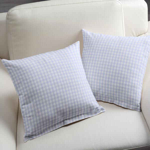 Baumwollstoff Vichy - 1 cm – babyblau, image number 4