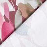 Baumwolljersey Aquarellblüten Digitaldruck – malve/schilf,  thumbnail number 4