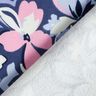 Sommersweat große Blumen | Poppy Fabrics – jeansblau,  thumbnail number 4