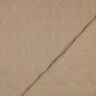 Steppstoff Musselin Wellen – dunkelbeige,  thumbnail number 4