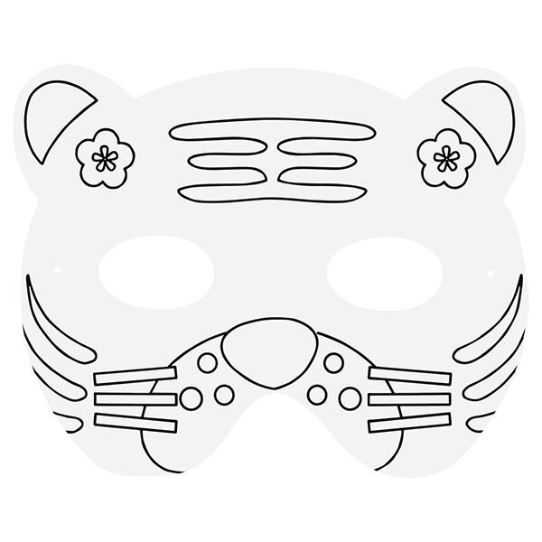 Kindermasken zum Ausmalen [5Stk.],  image number 6