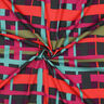 Viskosestoff Stretch Line Layers | Nerida Hansen – merlot/orange,  thumbnail number 3
