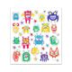 Glitzer-Stickerset Fun [ 156Stück ] – Farbmix,  thumbnail number 3