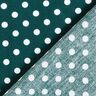 Baumwollpopeline Polka Dots – dunkelgrün/weiss,  thumbnail number 4