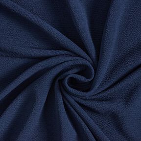 Georgette Uni – marineblau, 