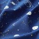 Dekostoff Canvas Planetarium Glow in the Dark – marineblau,  thumbnail number 7