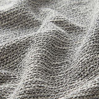 Jacquard Jersey Pfeffer & Salz – weiss/anthrazit, 