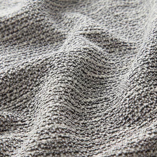 Jacquard Jersey Pfeffer & Salz – weiss/anthrazit, image number 2