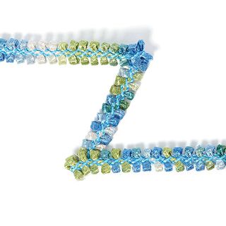 Zierborte „Rococo“ | 1 – grün/blau, 