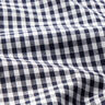 Baumwollstoff Vichykaro 0,5 cm – schwarzblau/weiss,  thumbnail number 2