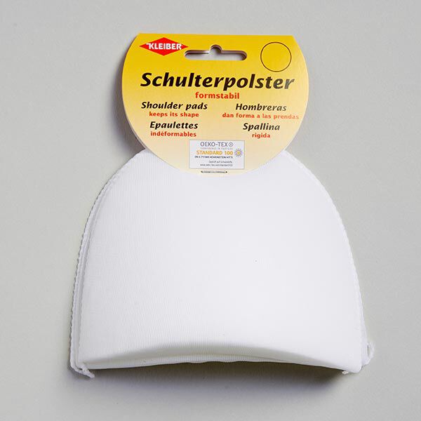 Schulterpolster ohne Haken [2 Stück | 10,5 x 13 x 5 cm] - weiss | KLEIBER,  image number 1
