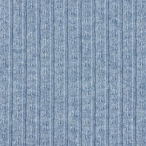 Strickstoff Ajour edle Glitzerstreifen – hellblau, 