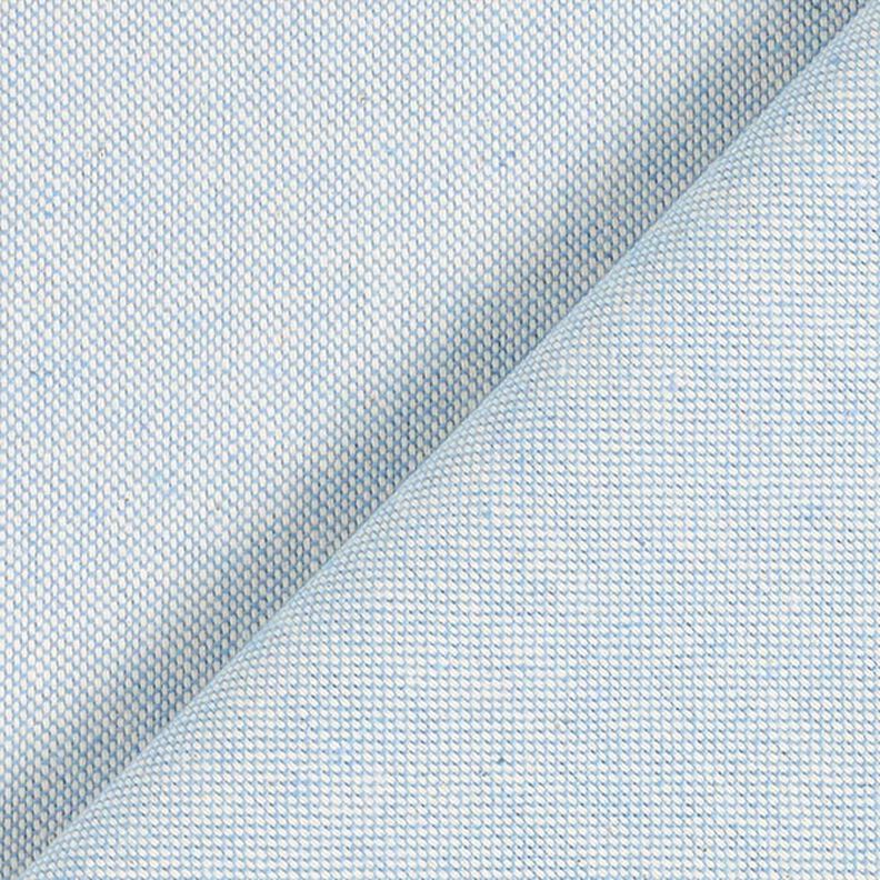 Dekostoff Halbpanama Chambray recycelt – hellblau/natur,  image number 3
