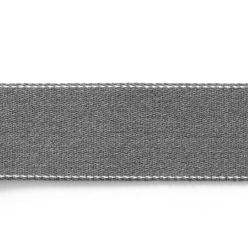 Taschengurtband recycelt - grau,  image number 1