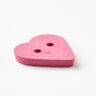 Herzknopf [Ø 15 mm] – pink,  thumbnail number 3
