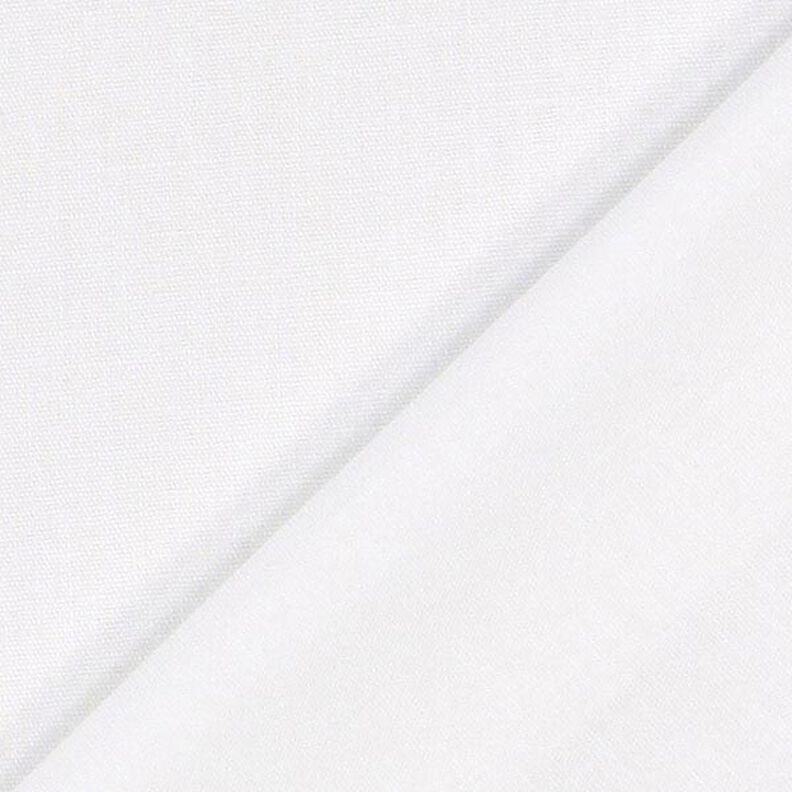 Popeline Stoff Stretch – weiss,  image number 3