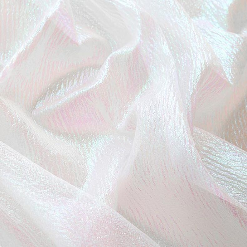 Organza Glitzer – weiss,  image number 2