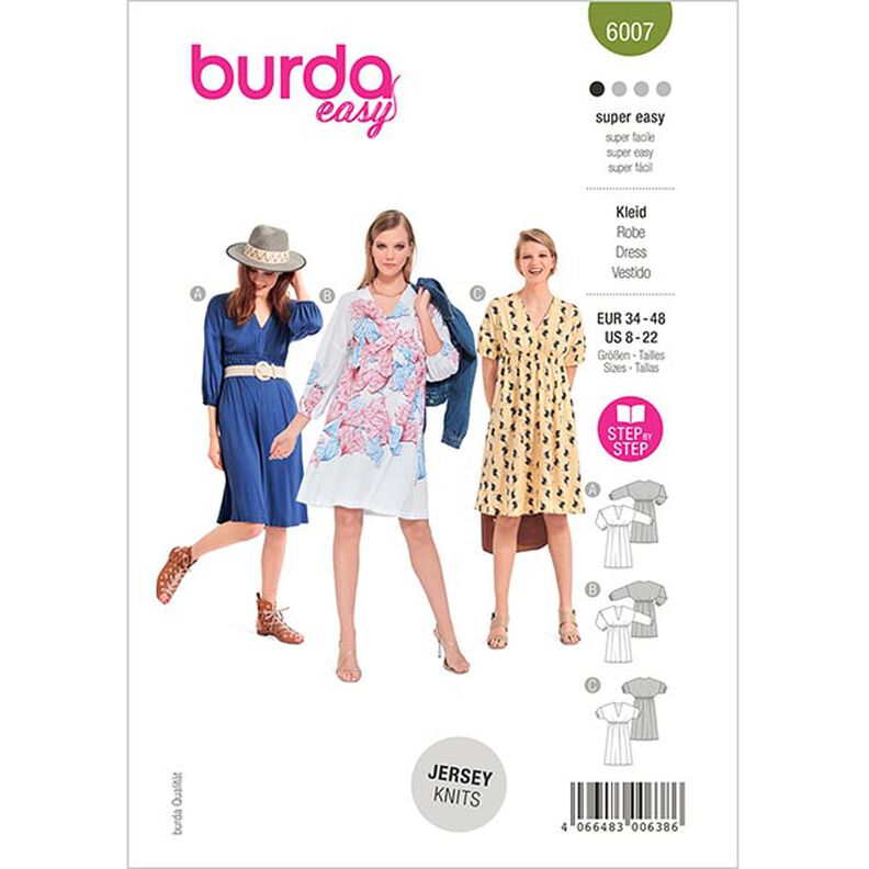 Sommerkleid | Burda 6007 | 34-48,  image number 1