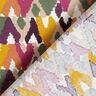 Baumwollstoff Cretonne Ethno-Druck – beere/senf,  thumbnail number 4