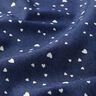 Chambray Herzchen – marineblau/wollweiss,  thumbnail number 2
