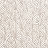 Beschichtete Baumwolle abstrakte Palmwedel &ndash; taupe/elfenbein,  thumbnail number 1
