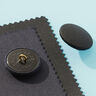 Bezogener Knopf Gloss – marineblau,  thumbnail number 2