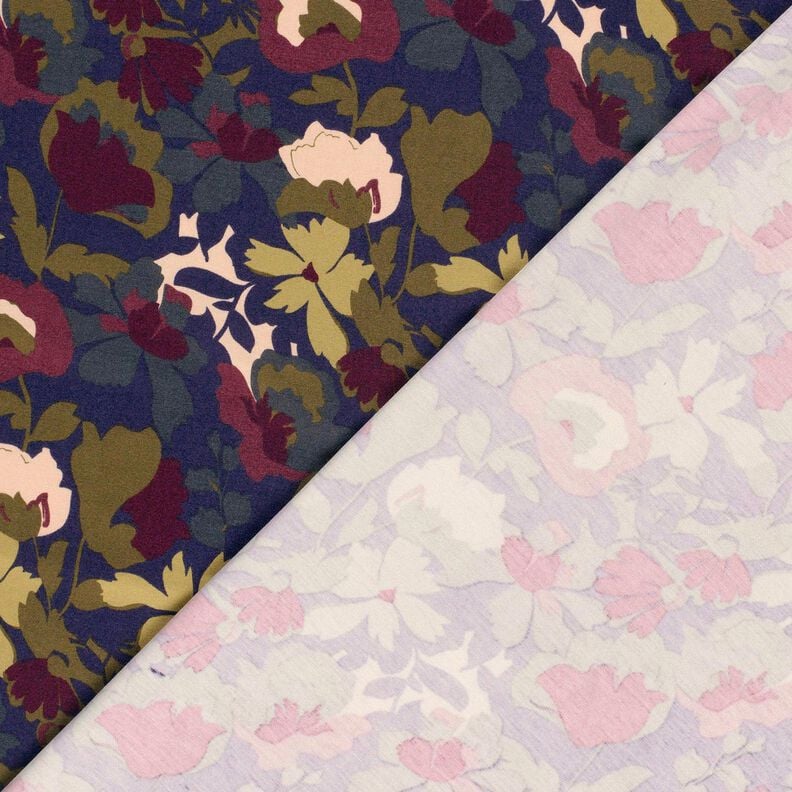 Romanit Jersey Blumenfeld – marineblau/merlot, image number 4