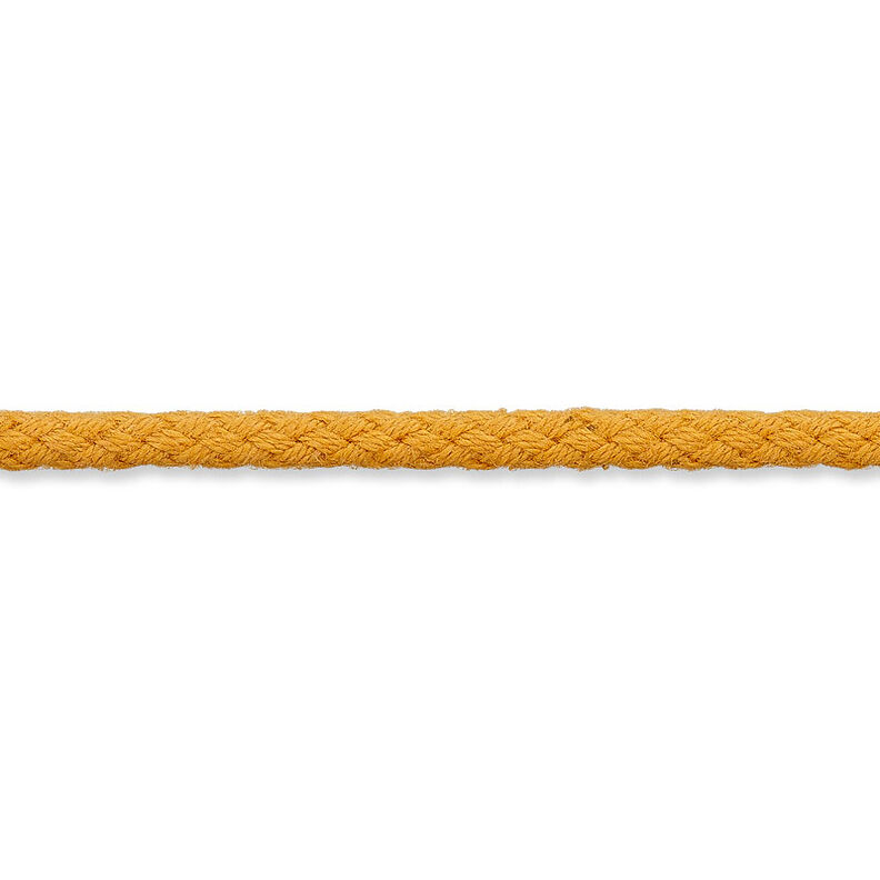 Baumwollkordel [Ø 3 mm] – senf,  image number 1