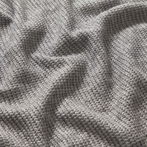 Grobstrick Melange – grau, 