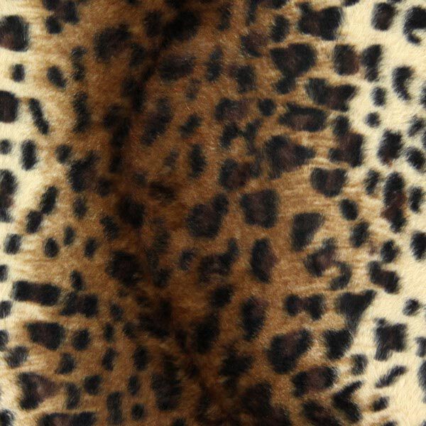 Tierfellimitat Leopard – beige,  image number 1