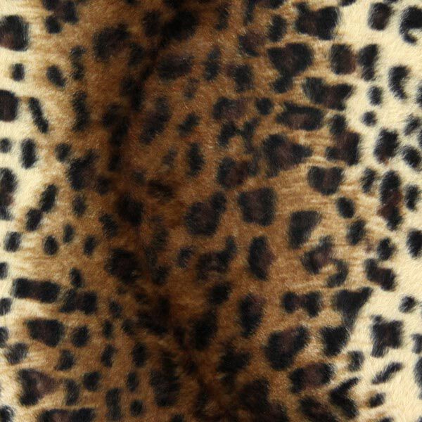 Tierfellimitat Leopard – beige, image number 1