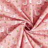Baumwollpopeline Gänse auf der Wiese – rosa,  thumbnail number 3