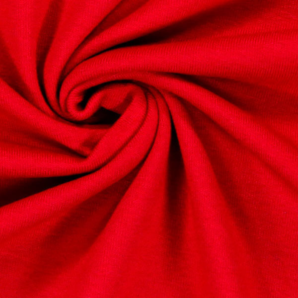 Viskose Jersey Medium – signalrot | Reststück 100cm