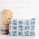 Dekostoff Canvas Sardinen – blau/natur,  thumbnail number 7