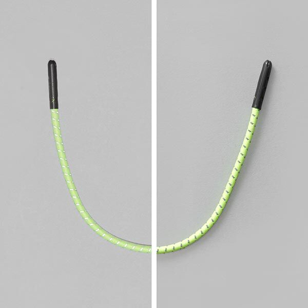 Reflex Ziehband für Reißverschlüsse – neongelb/silber,  image number 2