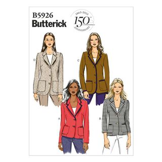 Blazer | Butterick 5926 | 34-42, 