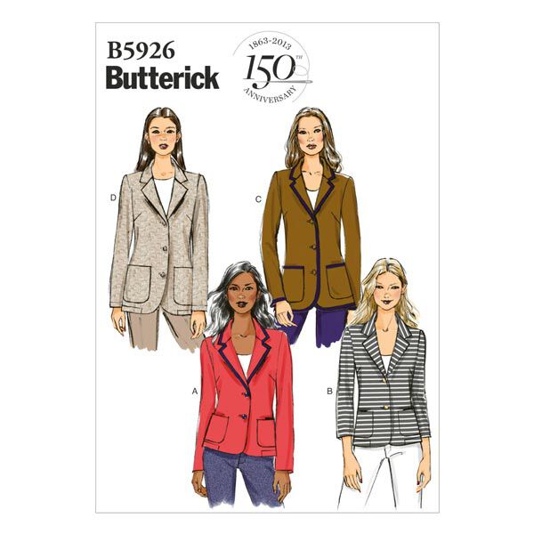 Blazer | Butterick 5926 | 34-42