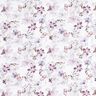 Dekostoff Baumwollpopeline Schmetterlinge & Orchideen – pastellviolett,  thumbnail number 1