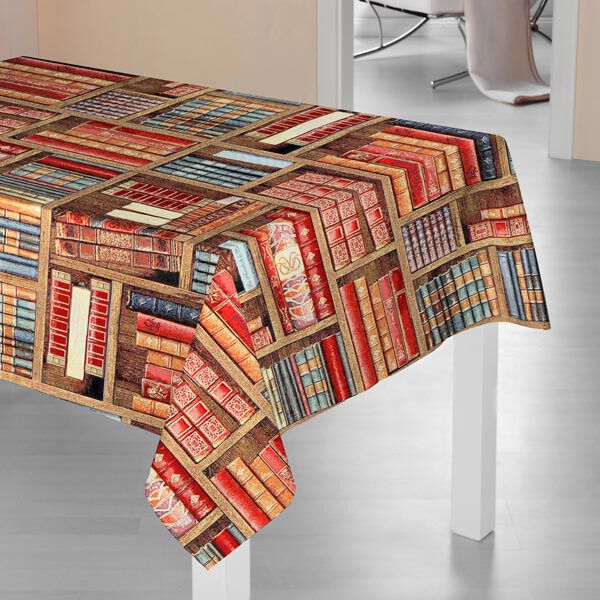 Jacquard Gobelin Bücherregal – braun,  image number 5