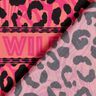 Viskose Voile Leo und Blumen Borderdesign Panel – pink/orange,  thumbnail number 5