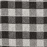 Mantelstoff Doppelgewebe Karo – schwarz/weiss,  thumbnail number 1