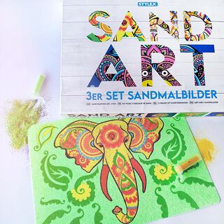 DIY-Malset Sandmalerei Tiere, 