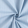 Hemdenstoff Stretch schmale Streifen – weiss/hellblau,  thumbnail number 4