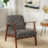Polsterstoff Jacquard Zebra – khaki/schwarz,  thumbnail number 7