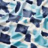 Viskosejersey Ikat-Muster – himmelblau/nachtblau,  thumbnail number 2