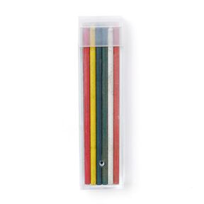 Kreideminen für Druckhalter bunt [12 Stück], 